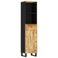 vidaXL Set Mobili da Bagno 4 pz in Legno Massello di Mango vidaXL Set Mobili da Bagno 4 pz in Legno Massello di Mango