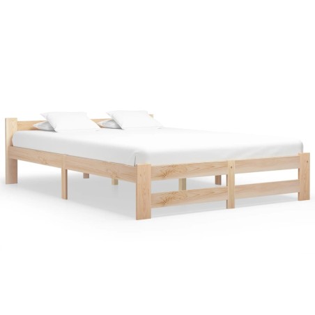 vidaXL Giroletto senza Materasso 120x200 cm in Legno Massello di Pino