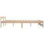 vidaXL Giroletto senza Materasso 120x200 cm in Legno Massello di Pino vidaXL Giroletto senza Materasso 120x200 cm in Legno Massello di Pino