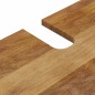 vidaXL Set Mobili da Bagno 4 pz in Legno Massello di Mango vidaXL Set Mobili da Bagno 4 pz in Legno Massello di Mango