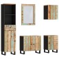 vidaXL Set Mobili da Bagno 5 pz in Legno Massello di Recupero vidaXL Set Mobili da Bagno 5 pz in Legno Massello di Recupero
