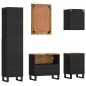 vidaXL Set Mobili da Bagno 5 pz in Legno Massello di Mango vidaXL Set Mobili da Bagno 5 pz in Legno Massello di Mango