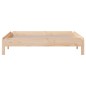 vidaXL Letto Impilabile 100x200cm in Legno Massello di Pino vidaXL Letto Impilabile 100x200cm in Legno Massello di Pino