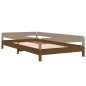 vidaXL Letto Impilabile Miele 100x200 cm in Legno Massello di Pino vidaXL Letto Impilabile Miele 100x200 cm in Legno Massello di Pino