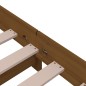 vidaXL Letto Impilabile Miele 100x200 cm in Legno Massello di Pino vidaXL Letto Impilabile Miele 100x200 cm in Legno Massello di Pino