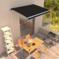 Tenda da Sole Retrattile Automatica 350x250 cm Antracite Tenda da Sole Retrattile Automatica 350x250 cm Antracite