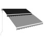 Tenda da Sole Retrattile Automatica 350x250 cm Antracite Tenda da Sole Retrattile Automatica 350x250 cm Antracite