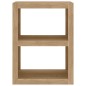 vidaXL Tavolino 45x30x60 cm in Legno Massello di Teak