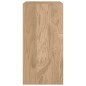 vidaXL Tavolino 45x30x60 cm in Legno Massello di Teak