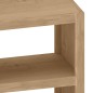 vidaXL Tavolino 45x30x60 cm in Legno Massello di Teak