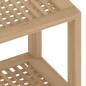 vidaXL Panca da Doccia 60x30x45 cm in Legno Massello di Teak vidaXL Panca da Doccia 60x30x45 cm in Legno Massello di Teak