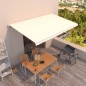 Tenda da Sole Retrattile Manuale 500x300 cm Crema Tenda da Sole Retrattile Manuale 500x300 cm Crema