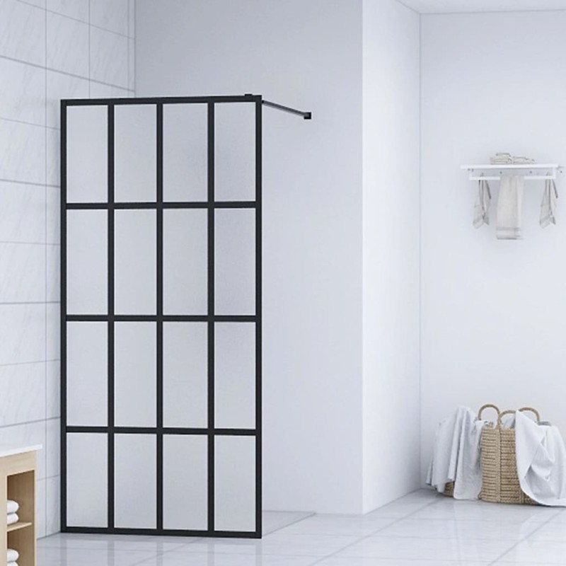 vidaXL Cabina Doccia con Schermo in Vetro Temperato Glassato 140x195cm vidaXL Cabina Doccia con Schermo in Vetro Temperato Glassato 140x195cm