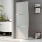 vidaXL Parete per Doccia Walk-in in Vetro Smerigliato ESG 90x195 cm vidaXL Parete per Doccia Walk-in in Vetro Smerigliato ESG 90x195 cm