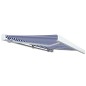 Tenda a Cassonetto Motorizzata 300x250 cm Blu e Bianco Tenda a Cassonetto Motorizzata 300x250 cm Blu e Bianco