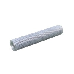 vidaXL Recinzione in Rete per Pollaio Acciaio Zincato 10x1 m Argento