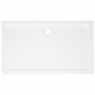 vidaXL Piatto Doccia in ABS Rettangolare Bianco 70x120 cm