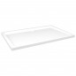 vidaXL Piatto Doccia in ABS Rettangolare Bianco 80x120 cm vidaXL Piatto Doccia in ABS Rettangolare Bianco 80x120 cm
