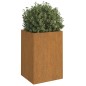 vidaXL Fioriera 52x48x75 cm Acciaio Corten vidaXL Fioriera 52x48x75 cm Acciaio Corten