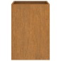 vidaXL Fioriera 52x48x75 cm Acciaio Corten vidaXL Fioriera 52x48x75 cm Acciaio Corten