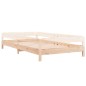 vidaXL Letto Impilabile 80x200cm in Legno Massello di Pino vidaXL Letto Impilabile 80x200cm in Legno Massello di Pino