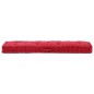 vidaXL Cuscini per Pallet e Pavimento 2 pz in Cotone Rosso Bordò vidaXL Cuscini per Pallet e Pavimento 2 pz in Cotone Rosso Bordò