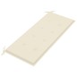 vidaXL Panca da Giardino 2 Posti con Cuscino 120cm Grigia in Eucalipto vidaXL Panca da Giardino 2 Posti con Cuscino 120cm Grigia in Eucalipto