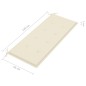 vidaXL Panca da Giardino 2 Posti con Cuscino 120cm Grigia in Eucalipto vidaXL Panca da Giardino 2 Posti con Cuscino 120cm Grigia in Eucalipto