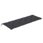 vidaXL Panca da Giardino 3 Posti con Cuscino 150cm Grigia in Eucalipto