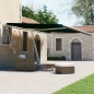 Tenda Retrattile Manuale Autoportante 500x300 cm Antracite Tenda Retrattile Manuale Autoportante 500x300 cm Antracite