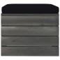 vidaXL Set Divani da Giardino su Pallet 6 pz con Cuscini Massello Pino