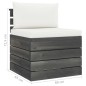 vidaXL Set Divani da Giardino su Pallet 6 pz con Cuscini Massello Pino vidaXL Set Divani da Giardino su Pallet 6 pz con Cuscini Massello Pino
