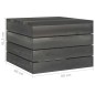 vidaXL Set Divani da Giardino su Pallet 7 pz con Cuscini Massello Pino vidaXL Set Divani da Giardino su Pallet 7 pz con Cuscini Massello Pino