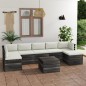 vidaXL Set Divani da Giardino su Pallet 8 pz con Cuscini Massello Pino vidaXL Set Divani da Giardino su Pallet 8 pz con Cuscini Massello Pino