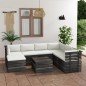 vidaXL Set Divani da Giardino su Pallet 8 pz con Cuscini Massello Pino vidaXL Set Divani da Giardino su Pallet 8 pz con Cuscini Massello Pino