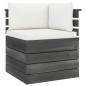 vidaXL Set Divani da Giardino su Pallet 8 pz con Cuscini Massello Pino vidaXL Set Divani da Giardino su Pallet 8 pz con Cuscini Massello Pino