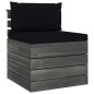 vidaXL Set Divani da Giardino Pallet 12 pz con Cuscini Massello Pino vidaXL Set Divani da Giardino Pallet 12 pz con Cuscini Massello Pino