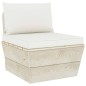 vidaXL Set Divani da Giardino su Pallet 6 pz con Cuscini Legno Abete vidaXL Set Divani da Giardino su Pallet 6 pz con Cuscini Legno Abete