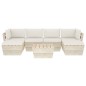 vidaXL Set Divani da Giardino su Pallet 7 pz con Cuscini Legno Abete vidaXL Set Divani da Giardino su Pallet 7 pz con Cuscini Legno Abete