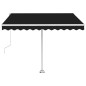 Tenda da Sole Automatica Autoportante 350x250 cm Antracite Tenda da Sole Automatica Autoportante 350x250 cm Antracite