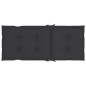 vidaXL Sedie da Giardino 6 pz con Cuscini Antracite Massello di Teak vidaXL Sedie da Giardino 6 pz con Cuscini Antracite Massello di Teak