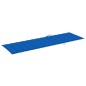 vidaXL Lettino Prendisole Doppio e Cuscini Blu Reale Pino Impregnato vidaXL Lettino Prendisole Doppio e Cuscini Blu Reale Pino Impregnato