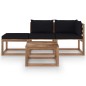vidaXL Set Salotto Giardino Pallet Cuscini 4 pz Legno Pino Impregnato vidaXL Set Salotto Giardino Pallet Cuscini 4 pz Legno Pino Impregnato