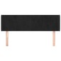 vidaXL Testiera ad Orecchio Nera 147x16x78/88 cm in Velluto vidaXL Testiera ad Orecchio Nera 147x16x78/88 cm in Velluto