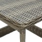 Tavolo da Giardino Marrone 45x45x46,5 cm in Polyrattan Tavolo da Giardino Marrone 45x45x46,5 cm in Polyrattan