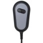 vidaXL Poltrona Massaggio Elettrica Rosso Similpelle