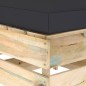 vidaXL Set Salotto da Giardino con Cuscini 3 pz Legno Impregnato Verde