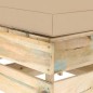 vidaXL Set Divani da Giardino con Cuscini 5 pz Legno Impregnato Verde vidaXL Set Divani da Giardino con Cuscini 5 pz Legno Impregnato Verde