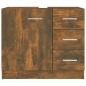 Mobile Lavabo Rovere Fumo 63x30x54 cm in Legno Multistrato Mobile Lavabo Rovere Fumo 63x30x54 cm in Legno Multistrato
