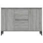 Credenza Grigio Sonoma 104x35x70 cm in Legno Multistrato Credenza Grigio Sonoma 104x35x70 cm in Legno Multistrato